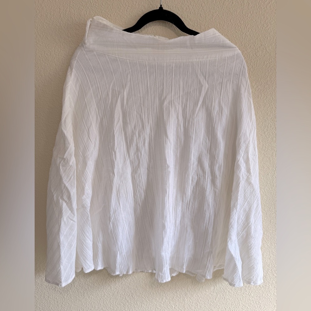 Elegant White Women's Skirt
